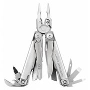 Leatherman 3-1/8 in. Stainless Steel Serrated Blade Surge Multi-Tool with 21 Functions 830158