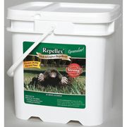 Repellex Mole & Gopher Repellent, Granules, 24 lb Pail 10545