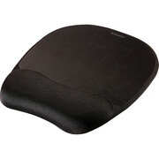 Fellowes Mousepad w/Wrist Support, Black 9176501