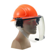 Honeywell Salisbury Arc Flash Face Shield, 12 cal/sq cm AS1200HAT-FB-PP