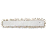 Unisan 48 in L Cut-End Dust Mop, White, Cotton 1348