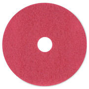 Premiere Pads Floor Pads, Buffing, 20in, Red, PK5 PAD 4020 RED