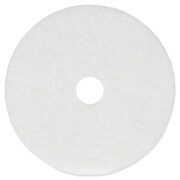 Premiere Pads Floor Pads, 20", White, PK5 PAD 4020 WHI