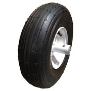 Hi-Run Wheelbarrow Tire, 4.00-6 4 PLY Rib CT1005