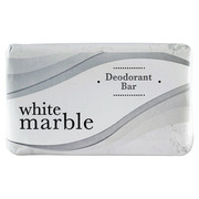 White Marble Bar Soap, Fresh, 2-1/2, PK200 DW00197