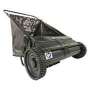 Agri-Fab Push Lawn Sweeper, 26 in Working Width, 7 cu ft Hopper Capacity, Vinyl Hopper Material 45-0218