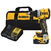 Dewalt Cordless Drill/Driver Kit, 1/2" Chuck DCD800P1