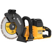 Dewalt Handheld Concrete Saw, 9" Blade dia., 60V DCS692X2