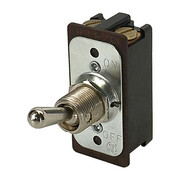 Carling Technologies Toggle Switch, DPST, 4 Connections, On/Off, 10A @ 250V AC/20A @ 125V AC, Screw Terminal EK204-73