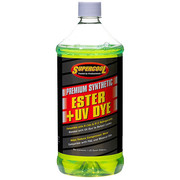 Supercool A/C Compressor Ester Lubricant w/UV Dye Plastic Bottle Yellow Tint E32