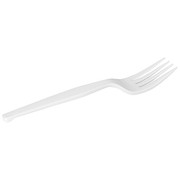 Dixie Industries Medium Duty Fork, White, PK1000 FM207