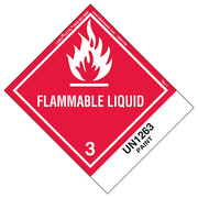 Labelmaster Flammable Liquid Label, 100mmx120mm, 500, HSN1700 HSN1700