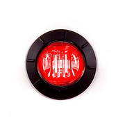 Maxxima Clearance Light, LED, Red, Grommet, 3/4 Dia M09300R