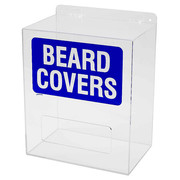 Brady Beard Cover Dispenser, Arcylic, Clear PD325E