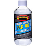 Supercool A/C Compressor PAG Lubricant Plastic Bottle Red/Yellow Tint, 1 PK P46-8