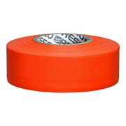 Zoro Select Taffeta Flagging Tape, Orange Glo, 150 ft TFOG-200
