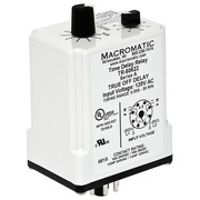 Macromatic Time Delay Relay, 120VAC/DC, 10A, DPDT TR-60622