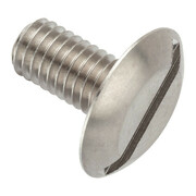 ZORO SELECT Wide Head Machine Screw ZWM5X10