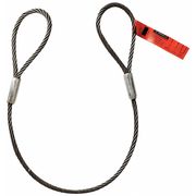Dayton Sling, Wire Rope, 3 ft. 1DNH2