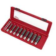 Milwaukee Tool 9-Piece HSS Annular Cutter Set 49-22-8410