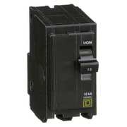 Square D Miniature Circuit Breaker, QO Series 15A, 2 Pole, 120/240V AC QO215