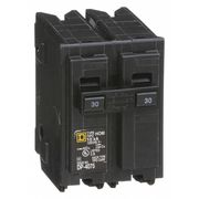 Square D Miniature Circuit Breaker, HOM Series 30A, 2 Pole, 120/240V AC HOM230