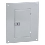 Square D Load Center Cover, Surface Mount, 125 A Amps, 19.12 in L, 15.44 in W, Non-Vented, 20 Spaces, NEMA 1 QOC20U100F