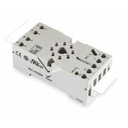 Dayton Relay Socket, Elevator, Octal, 8 Pin, 12A 1EGP3