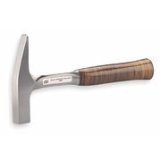 Malco Setting Hammer, 18 Oz, Steel, Leather Grip SH3