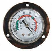 Zoro Select Analog Panel Mt Thermometer, -40 to 60F 1EPE3