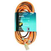 Power First 50 ft. 14/3 Lighted Extension Cord SJTW 1FD55