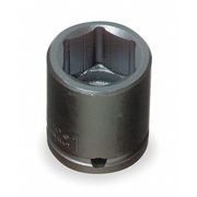Proto 1/2 in Drive Impact Socket 1 3/8 in Size, Standard Socket, black oxide J7444H