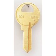 Kaba Ilco Key Blank, Brass, Type 1092, 4 Pin, PK50 M1-BR