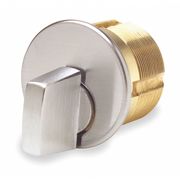 Kaba Ilco Lockset Cylinder, Satin Chrome, 0 Pins 7161TK2-26D