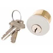 Kaba Ilco Lockset Cylinder, Satin Chrome, Keyway Type Schlage(R) C, 5 Pins 7165SC2-26D-KA2