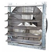 Dayton Shutter Mount Exhaust Fan, 24", Variable Speed, 4244 cfm 1HLB3