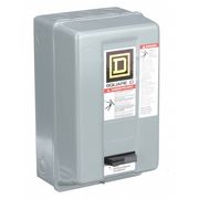 Square D Nonreversing Magnetic Motor Starter, 1 NEMA Rating, 480V AC, 3 Poles, No Auxiliary Contacts 8536SCG3V06