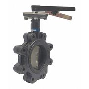 Milwaukee Valve Butterfly Valve, Lug Style, Pipe Size 4 In ML-233E 4