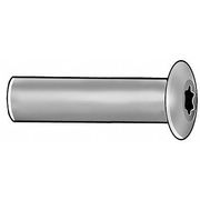 ZORO SELECT Arch Barrel, 5/8"-11, 1 in Brl Lg, 3/4 in Brl Dia, 18-8 Stainless Steel Plain Z1810