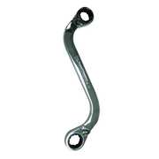 Westward Ratcheting Obstruction Wrench, S-Shaped 1LCG3