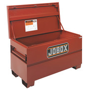 Crescent Jobox Jobsite Box, Brown, 48 in W x 24 in D x 27 3/4 in H 1-654990