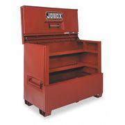 Crescent Jobox Piano-Style Jobsite Box, Brown, 60 in W x 31 11/32 in D x 49 1/2 in H 1-682990