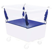 Royal Basket Trucks Poly Spring Lift Kit, 6 Bu, Blue G06-BBX-PSN