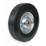 Zoro Select Semi-Pneumatic Wheel, 10 in., 80 lb. 1NXA9