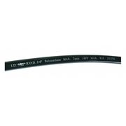 Zoro Select Tubing, 5/32In. IDx1/4 In OD, 100 Ft, Black 1PBN1