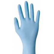 Showa 7500PF, Nitrile Disposable Gloves, 4 mil Palm Thickness, Nitrile, Powder-Free, L ( 9 ), 100 PK 7500PFL