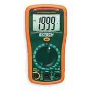 Extech Digital Multimeter, 600 Max. AC Volts, 600 Max. DC Volts, 10 Max. AC Amps, 10 Max. DC Amps EX310