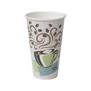 Dixie Industries Disposable Hot cup 16 oz. White, Paper, Pk500 5356DX