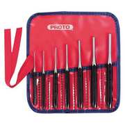 Proto Drive Pin Punch Set, 7 Pieces, Steel J48007