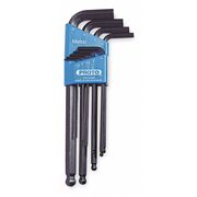 Proto 9 Piece Metric L-Shape Hex Key Set, J4996 J4996